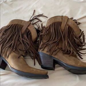 Ariat Fringe Booties
